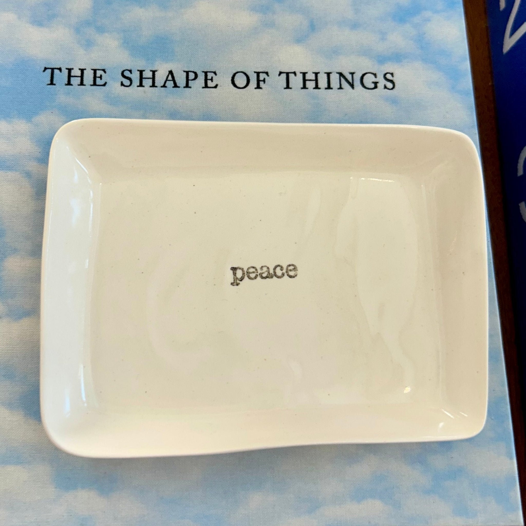 Rectangle Porcelain Tray - Small - Joy