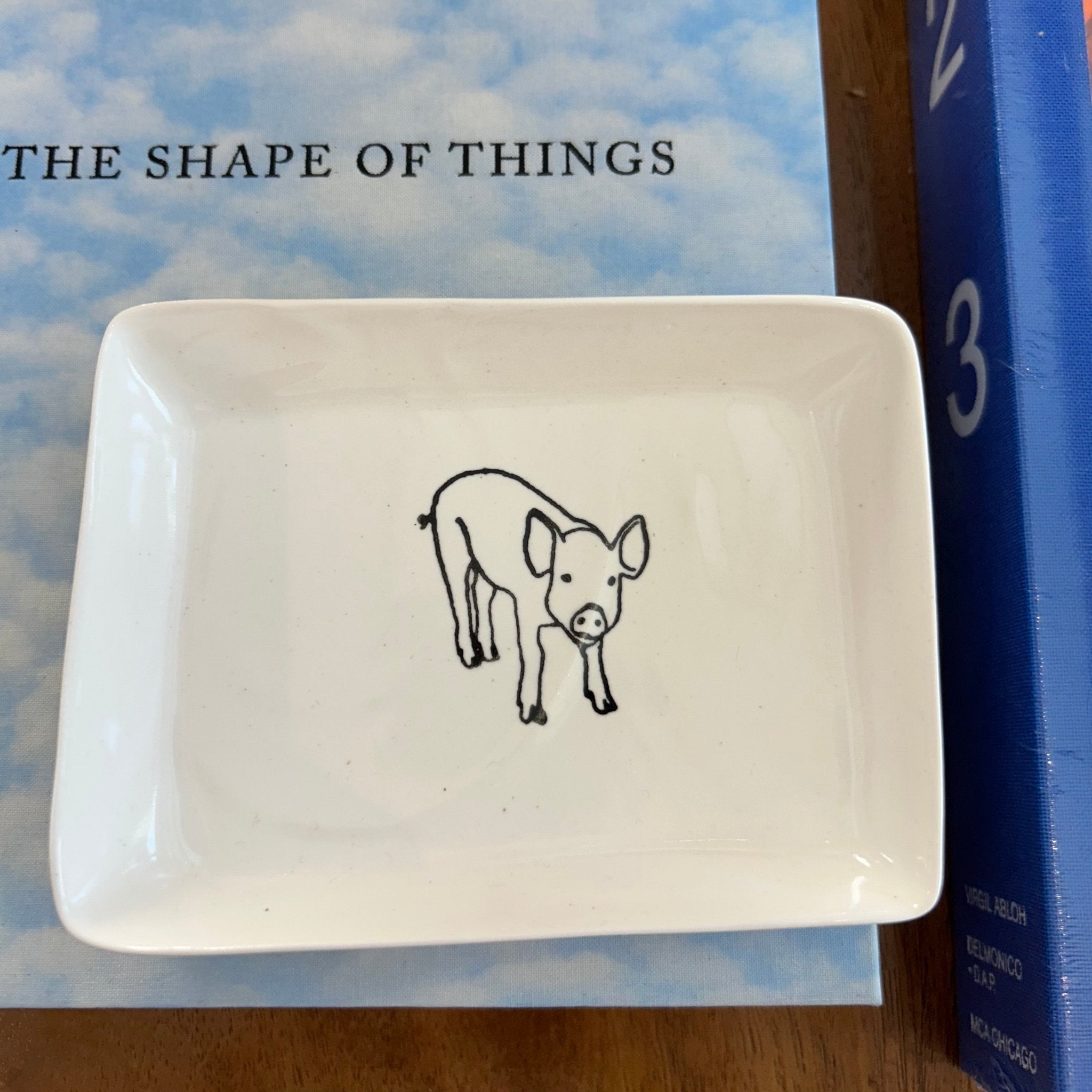 Rectangle Porcelain Tray - Small - Joy