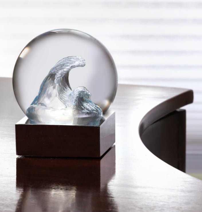 Sailboat Snow Globe - Joy