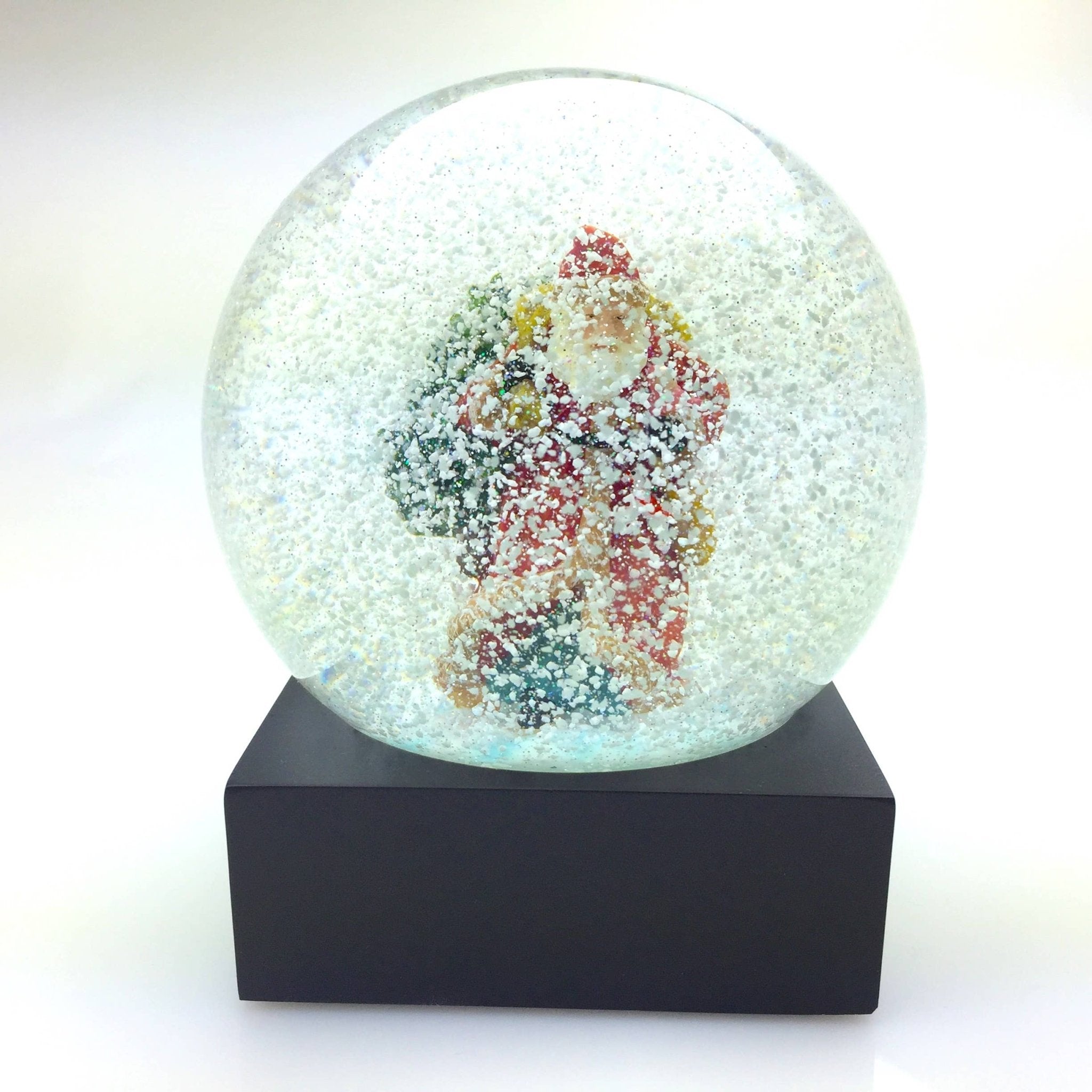 Saint Nick Snow Globe - Joy