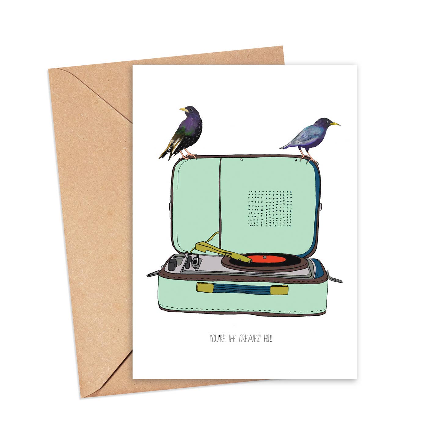 Screech Owl Design Greeting Cards - Joy