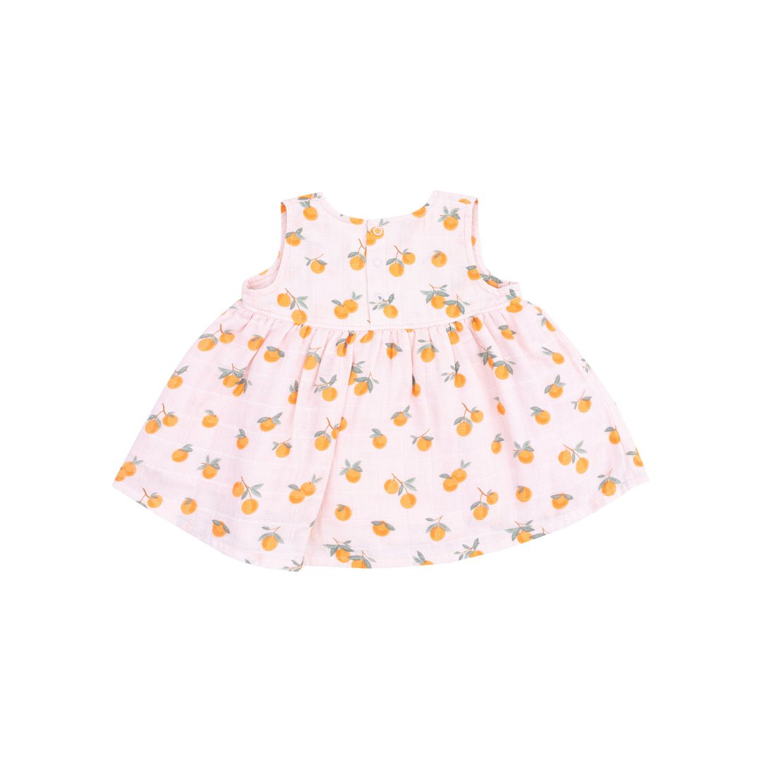 Sweet Clementines Kimono Dress & Bloomer - Joy