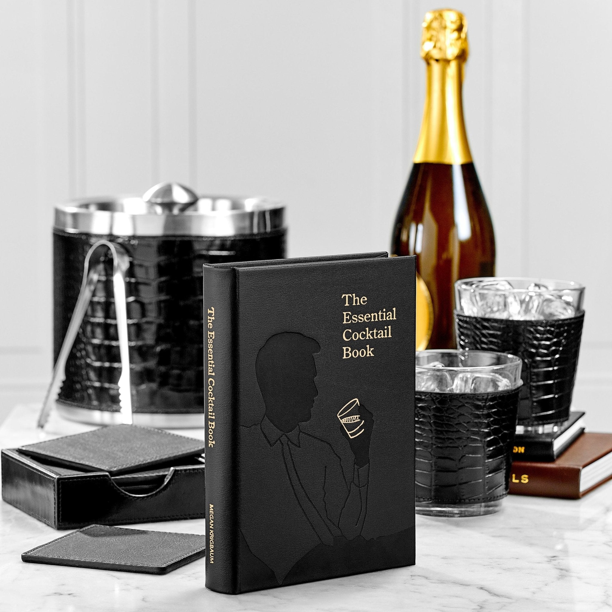 The Essential Cocktail Book - Leather Bound Edition - Joy
