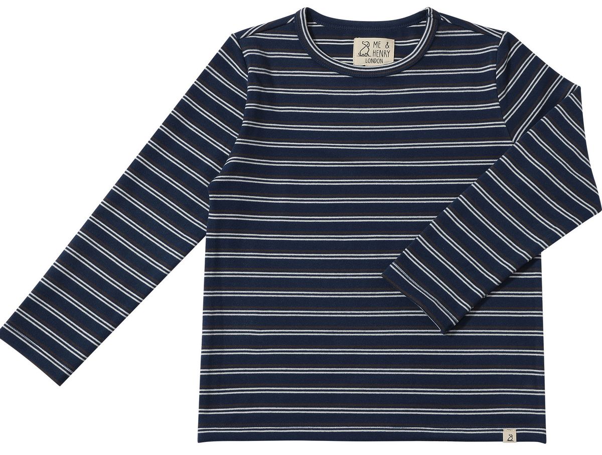TOBY Navy/White Tee - Boys - Joy