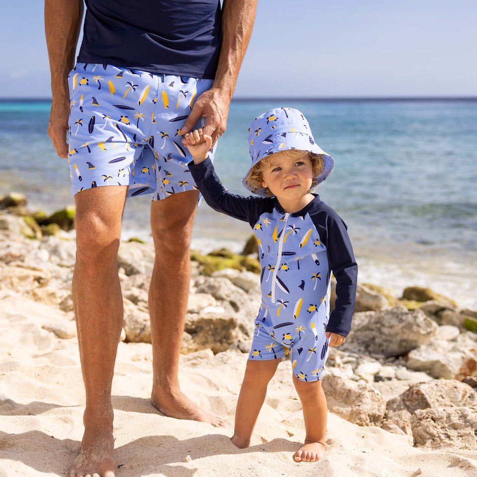 Turtle Break LS Sunsuit - Joy