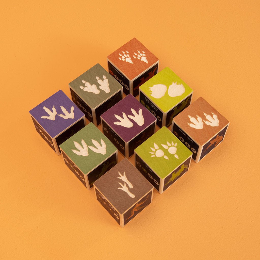 Uncle Goose Dinosaur Blocks - Joy