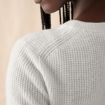 Waffle Crewneck Pullover - Joy