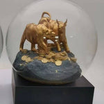 Wall Street Snow Globe - Joy
