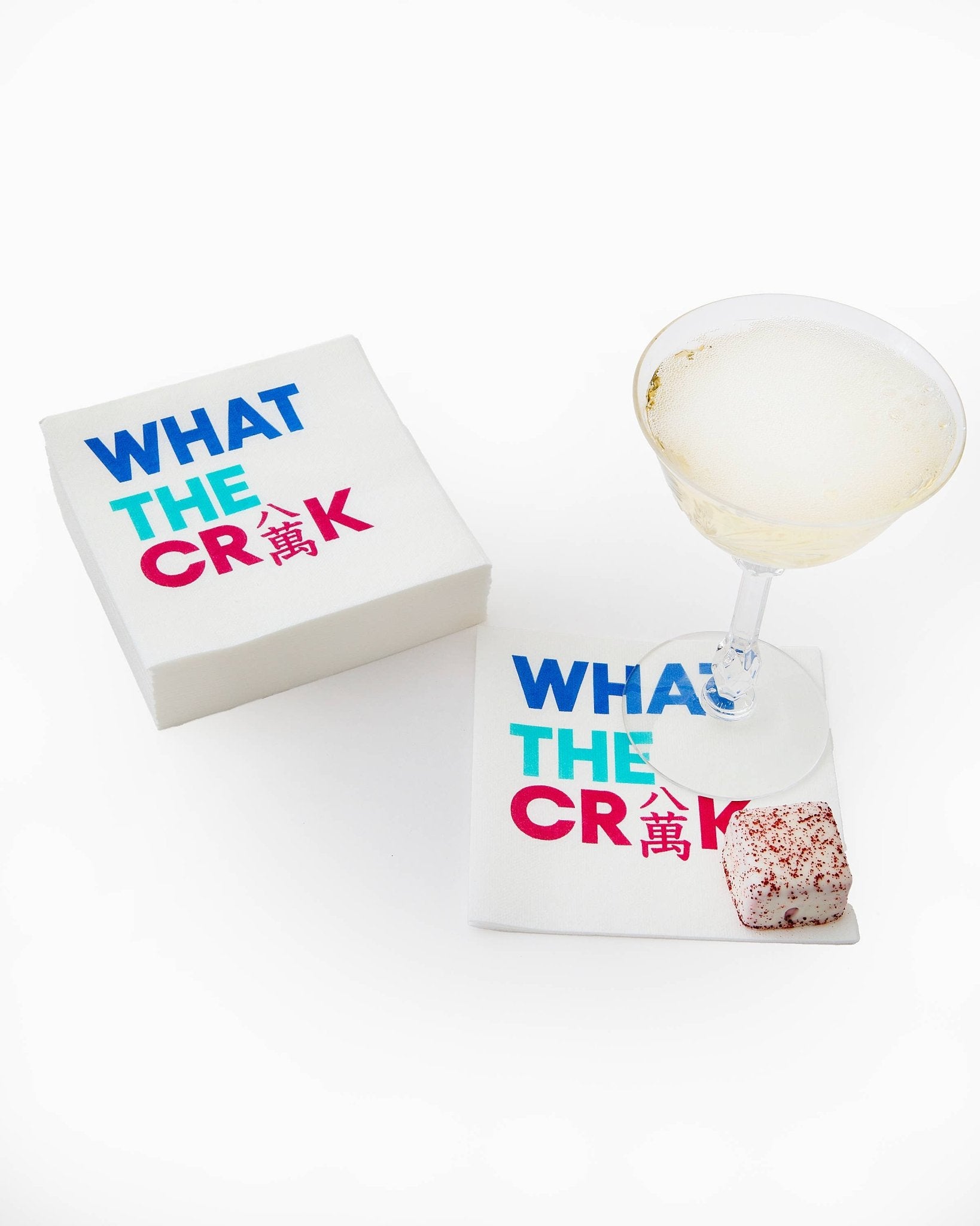 What the Crak Linen Napkins - Joy