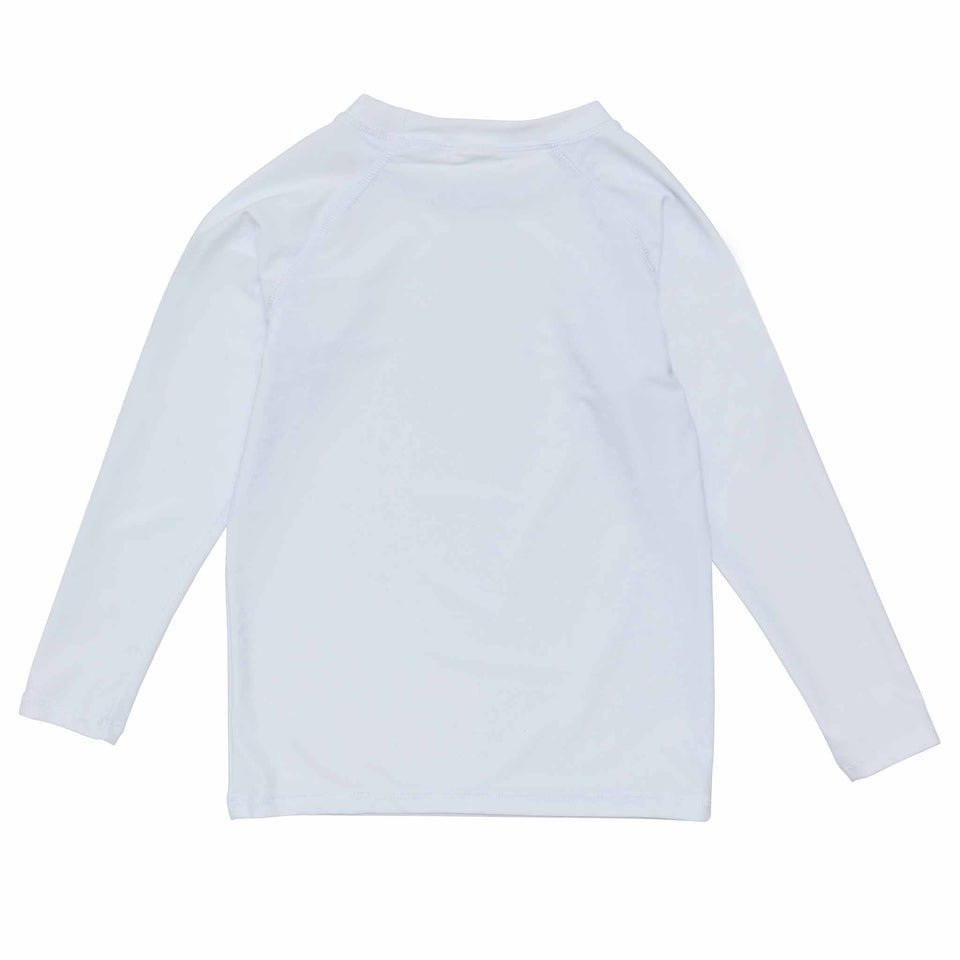 White LS Rash Top - Joy