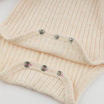 Wide Rib Ruffle Collar LS Onesie - Joy