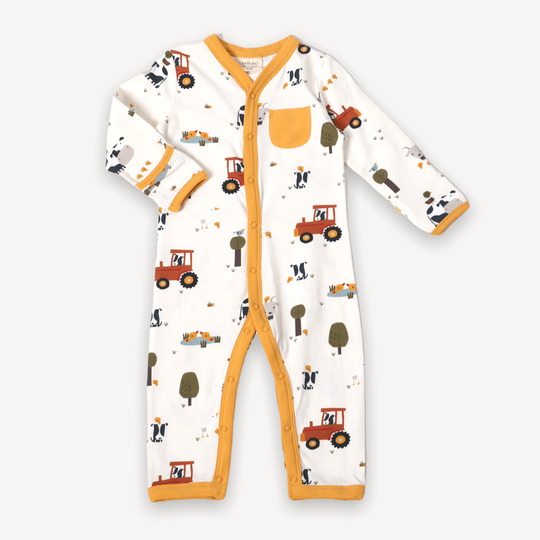 Farm Button Coverall - Joy