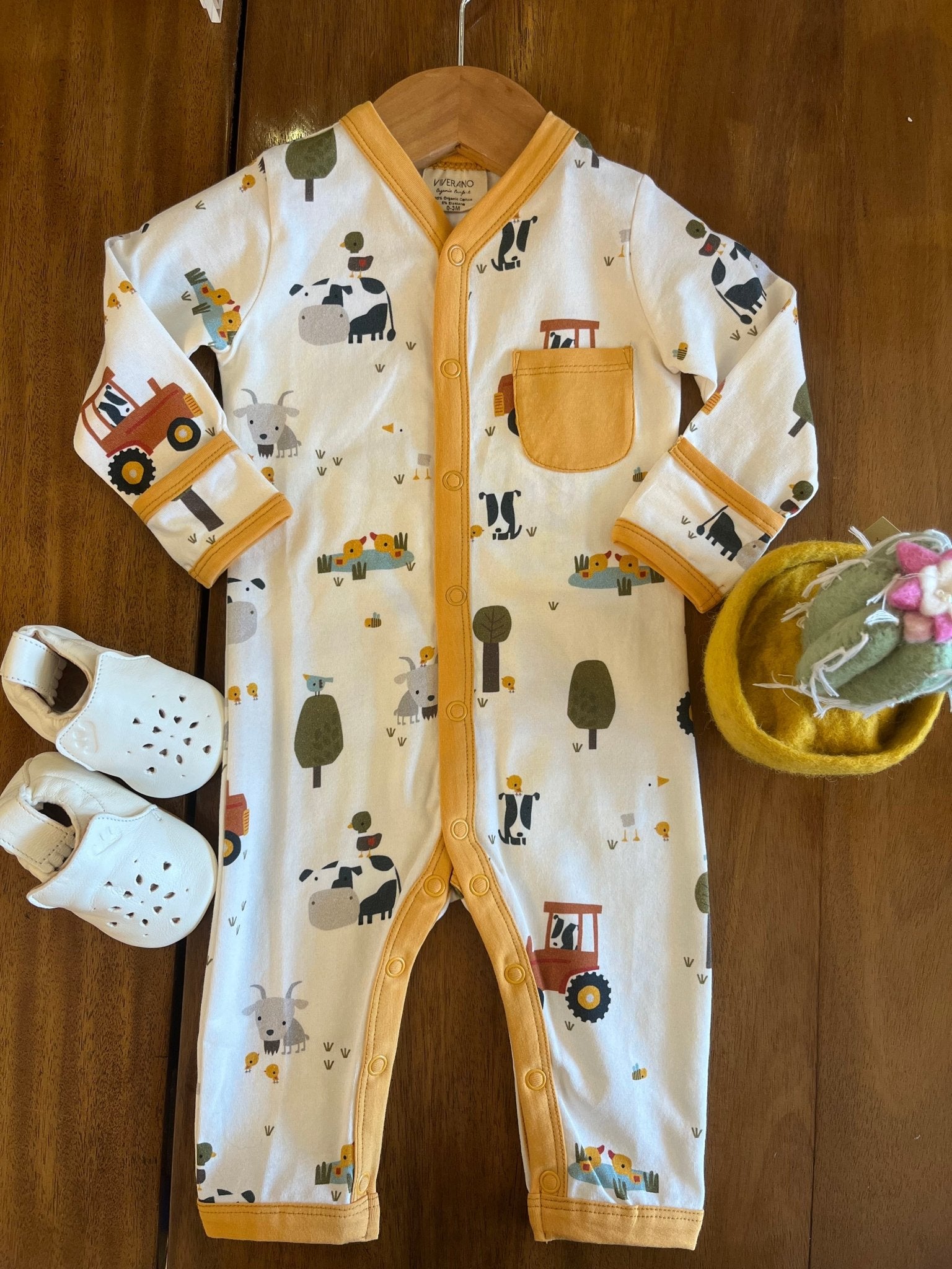 Farm Button Coverall - Joy