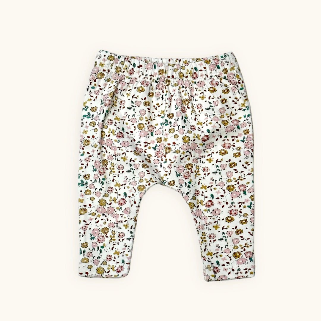 Floral Jersey Knit Leggings - Joy