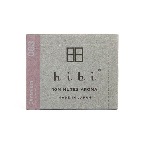 Geranium Incense Matchbox - Joy