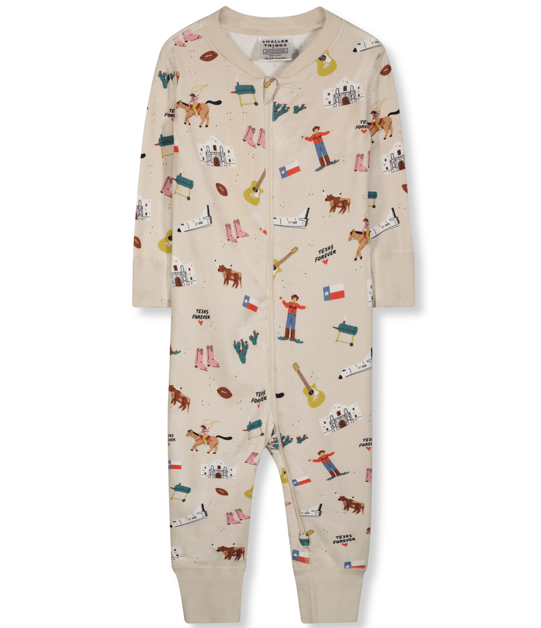 Goodnight, Texas Baby Pajamas - Joy