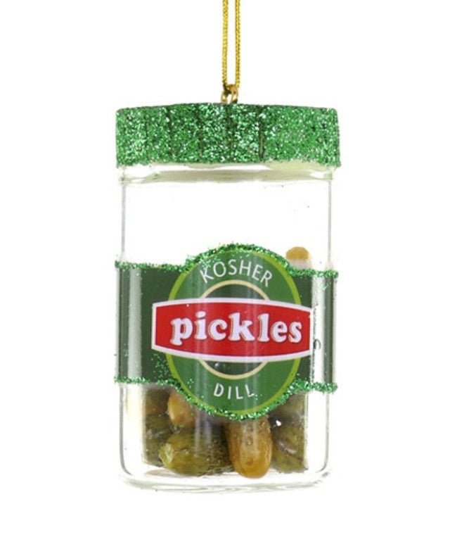 Kosher Dill Pickles Ornament - Joy