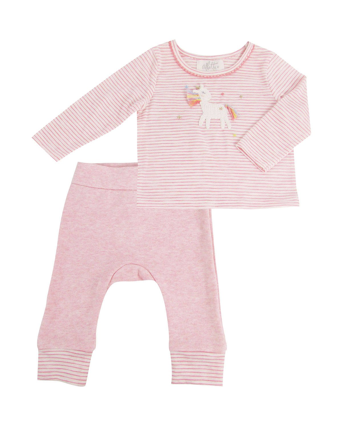 Long Sleeve Unicorn Pajamas - Joy