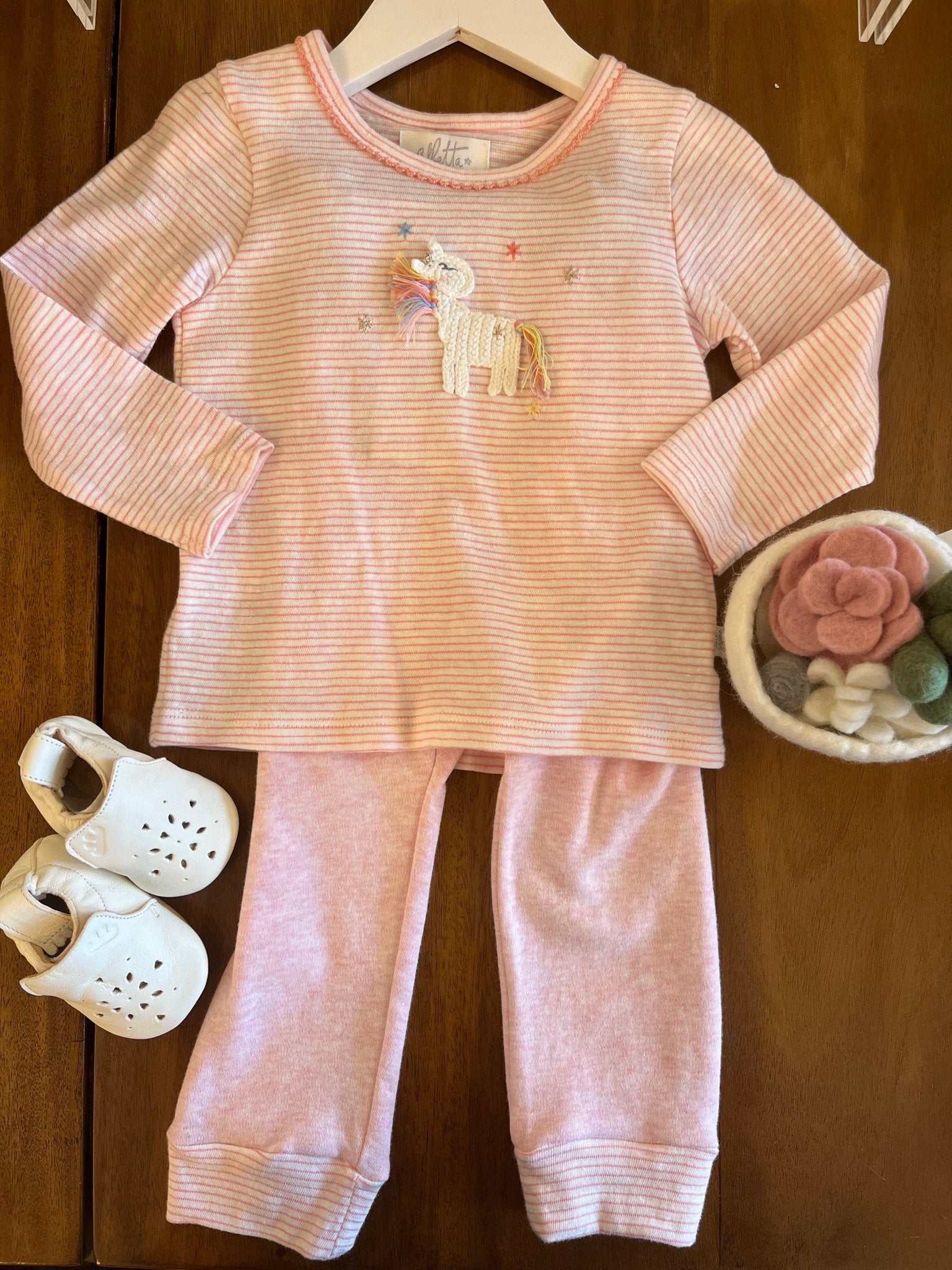 Long Sleeve Unicorn Pajamas - Joy