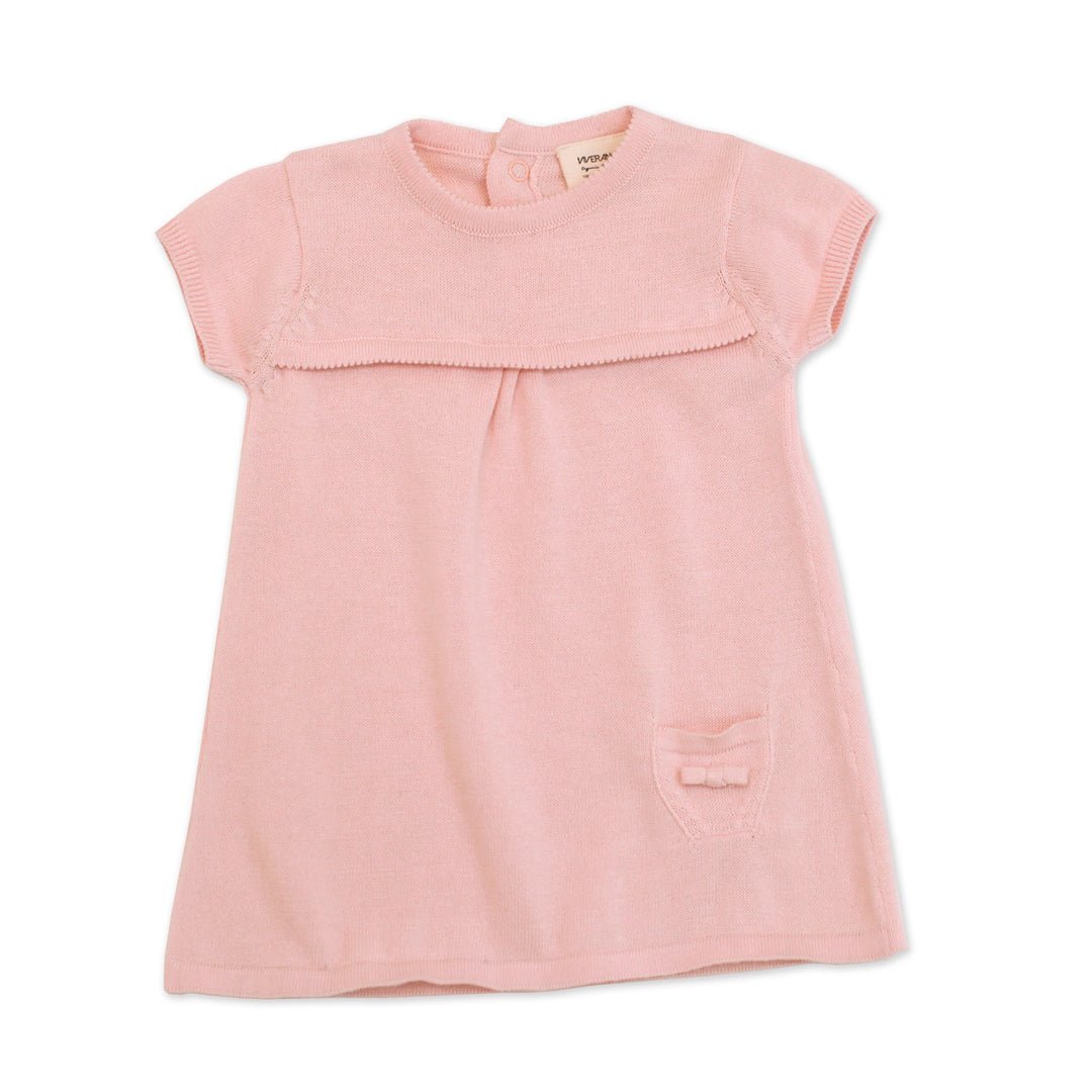 Pink Knit Dress - Joy