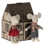 Winter mice twins: Little brother and Sister - Joy