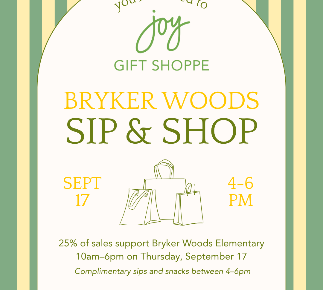 Bryker Wood Elementary - Sip and Shop Night