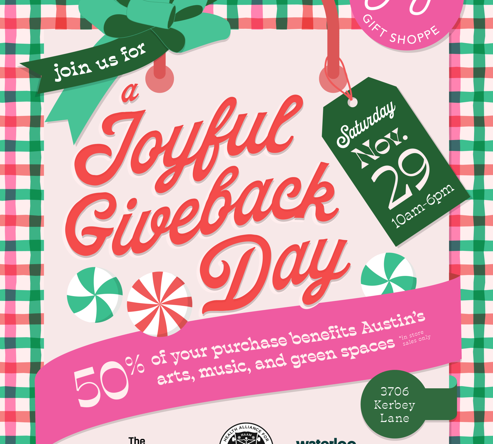 A Joyful Giveback Day - November 29 - Joy