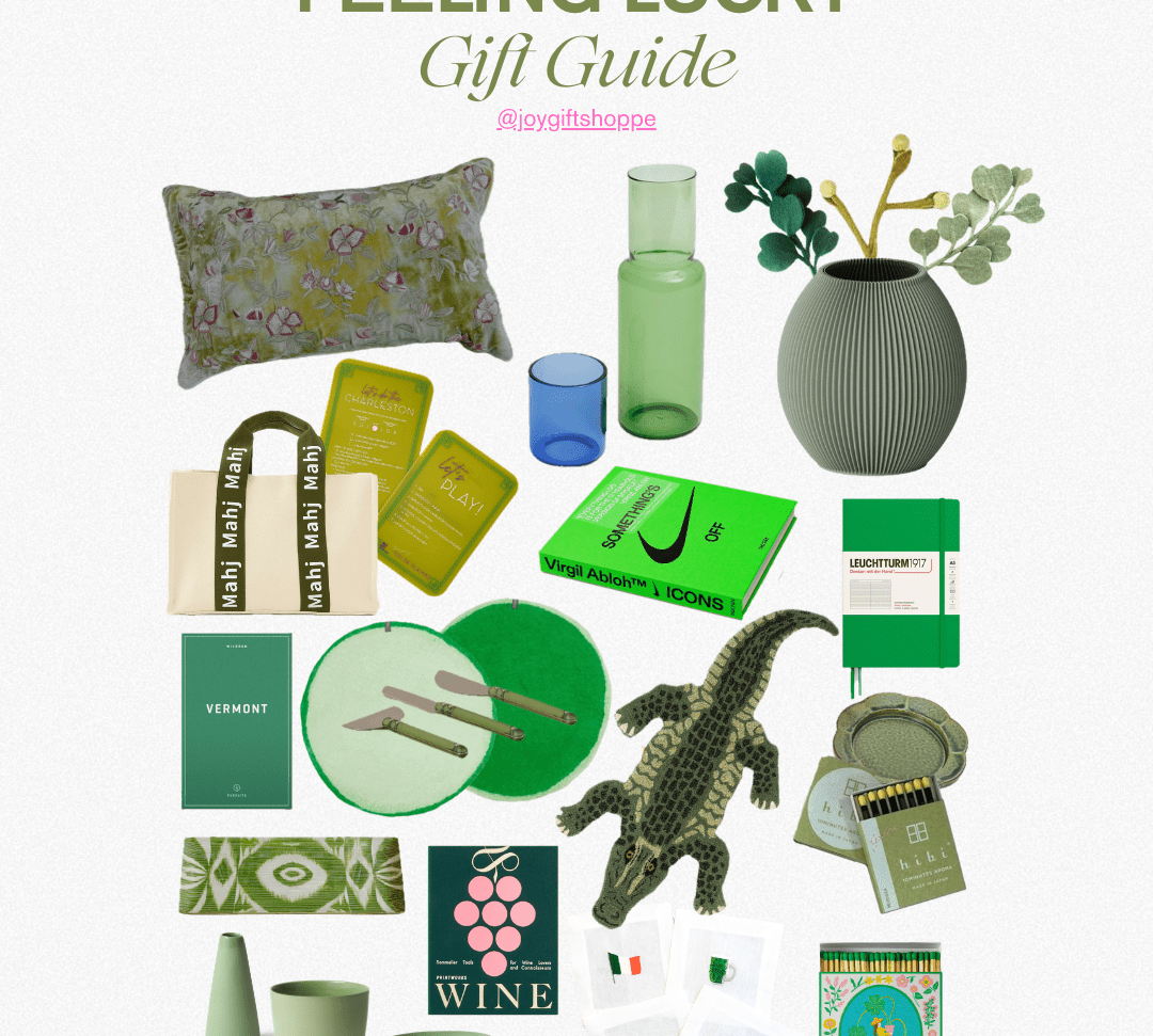 Gift Guide - St. Patrick's Day Edition - Joy