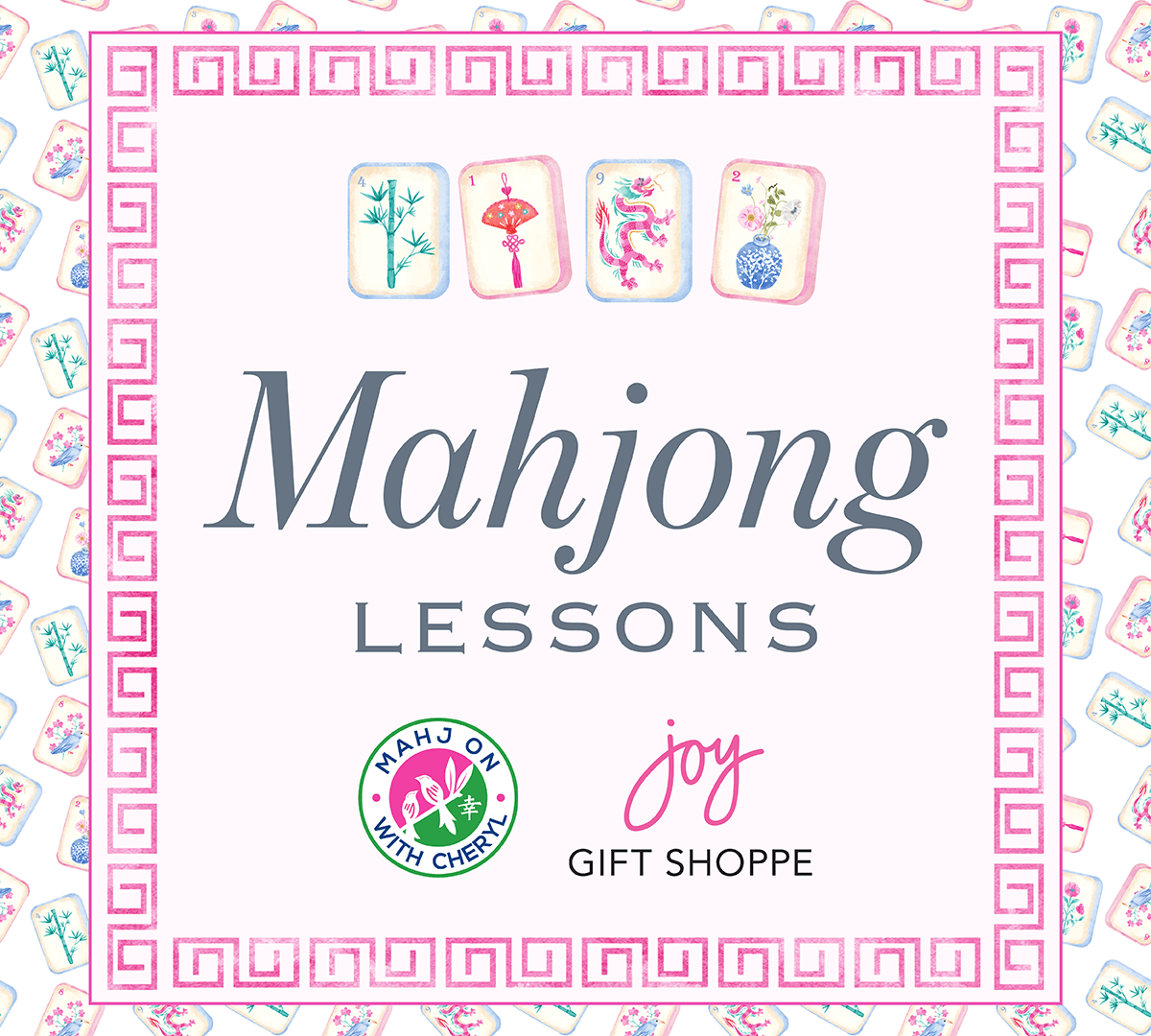 Mahjong Lessons at Joy! - Joy Gift Shoppe
