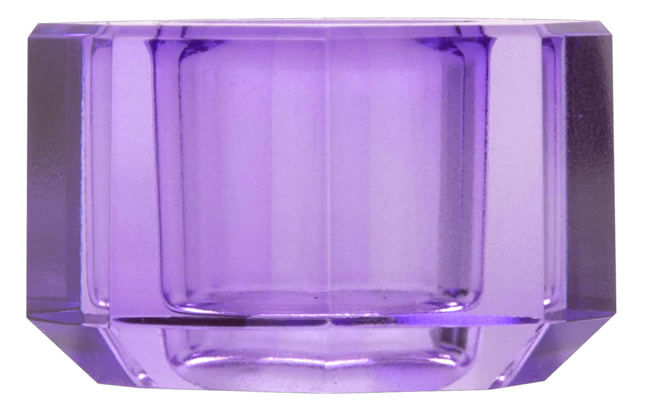 1 tier Crystal Candle Holder - Joy