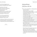 100 Poems That Matter - Joy