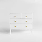 1:12 Scale Dollhouse Dresser, 4-Drawer: White - Joy Gift Shoppe