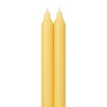 12" Taper Candles - 2pk: Lemon Zest - Joy