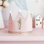 1st Birthday Crown - Joy