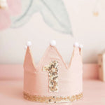 1st Birthday Crown - Joy