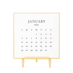 2025 Black Desk Calendar - Joy