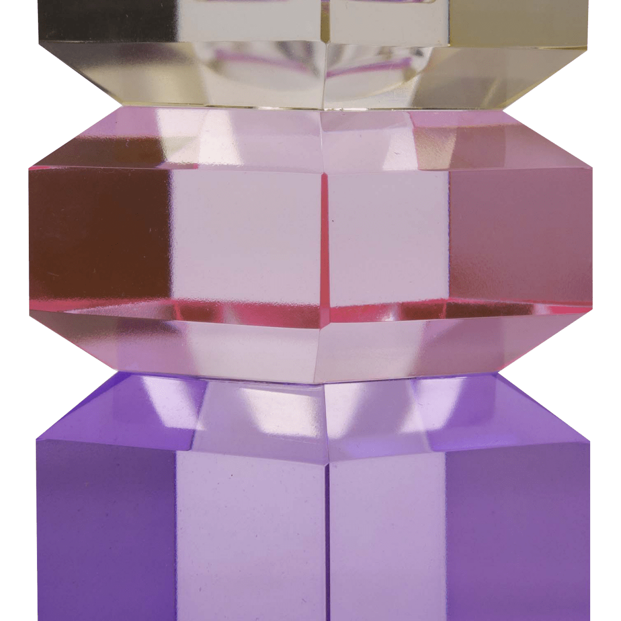 3 Tier Crystal Candle Holder - Joy