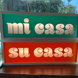 "mi casa and su casa" Lightbox