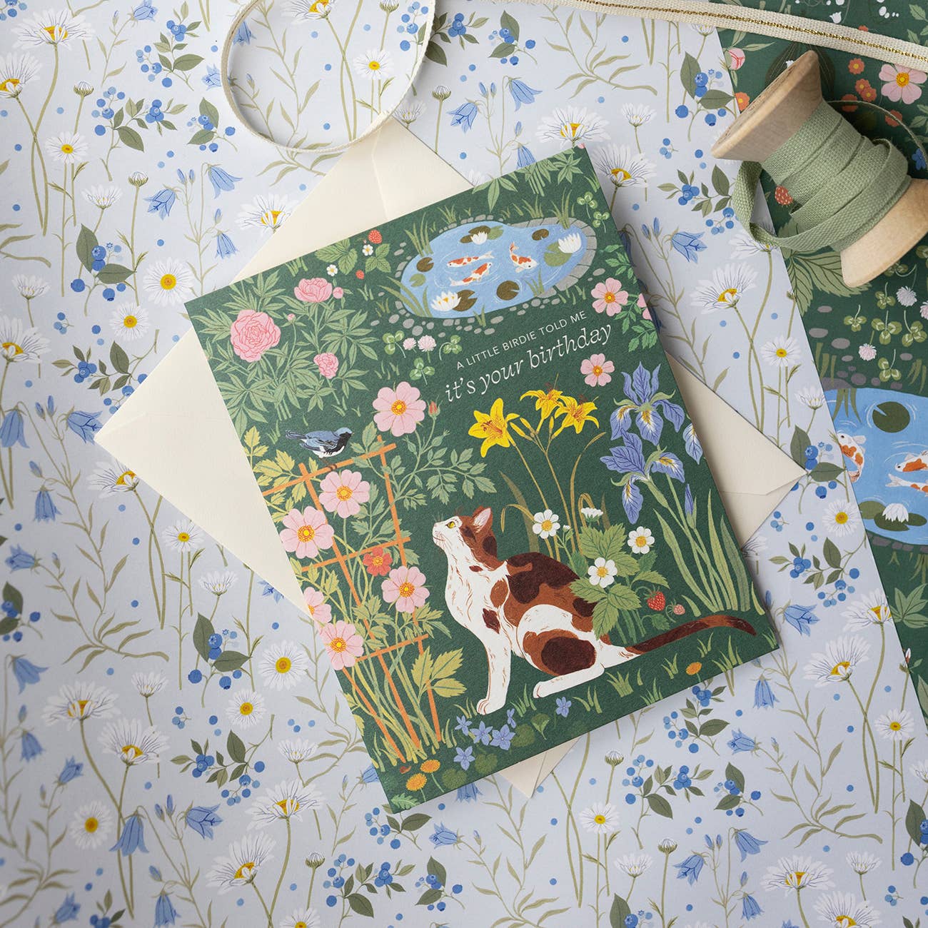 A LITTLE BIRDIE TOLD ME | Greeting Card - Joy