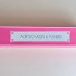 Acrylic Rack and Pusher Set - Joy