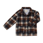ADOBE Black/Brown Plaid Shacket - Joy