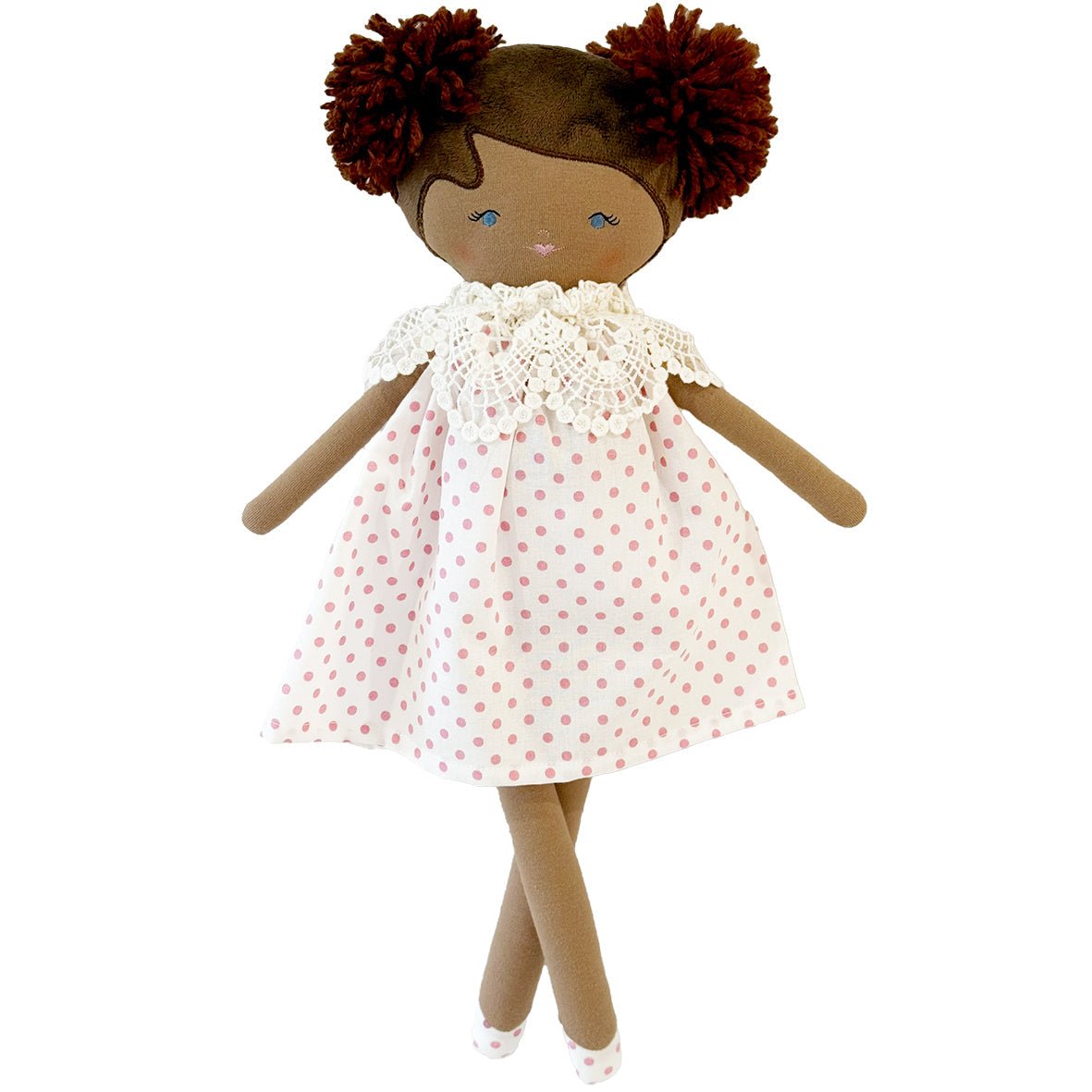 Aggie Doll - Berry Polka - Joy Gift Shoppe