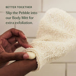 Amber & Vanilla Pebble | Deep Moisturizing Bath & Shower Oil - Joy