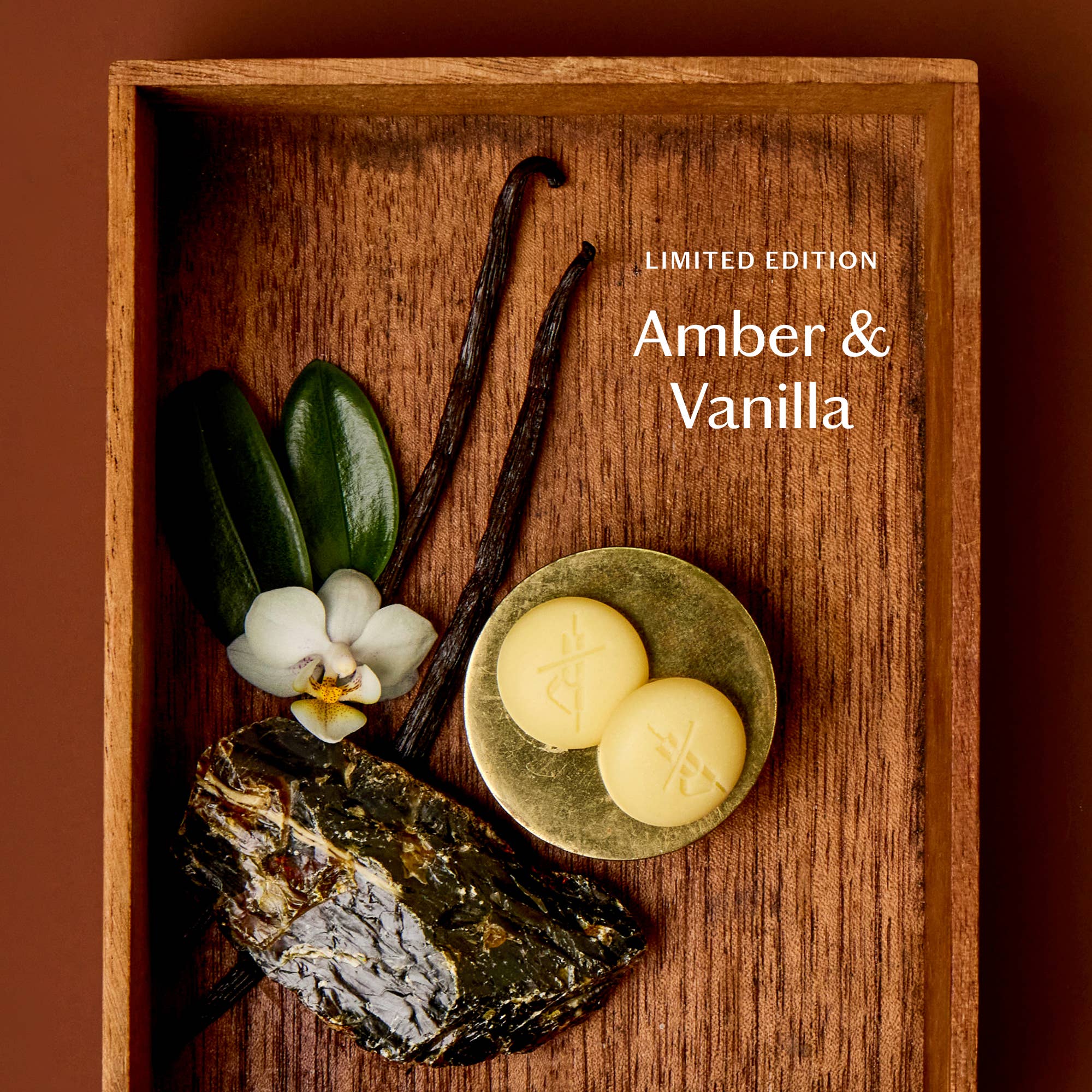 Amber & Vanilla Pebble | Deep Moisturizing Bath & Shower Oil - Joy