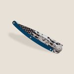 American Bald Eagle Blue Aluminum Knife - Joy