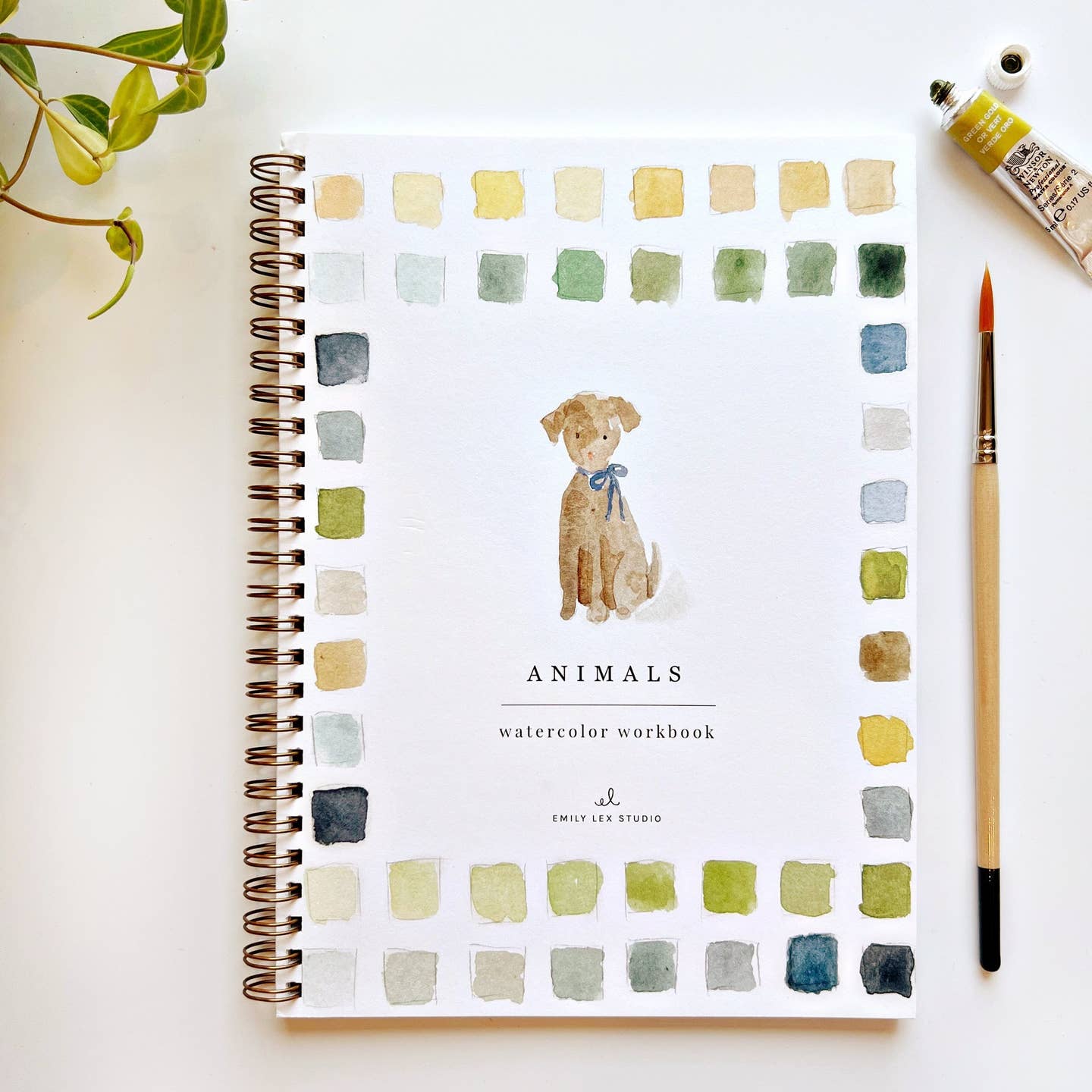 Animals Watercolor Workbook - Joy