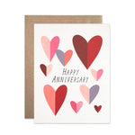 Anniversary Folded Hearts - Joy