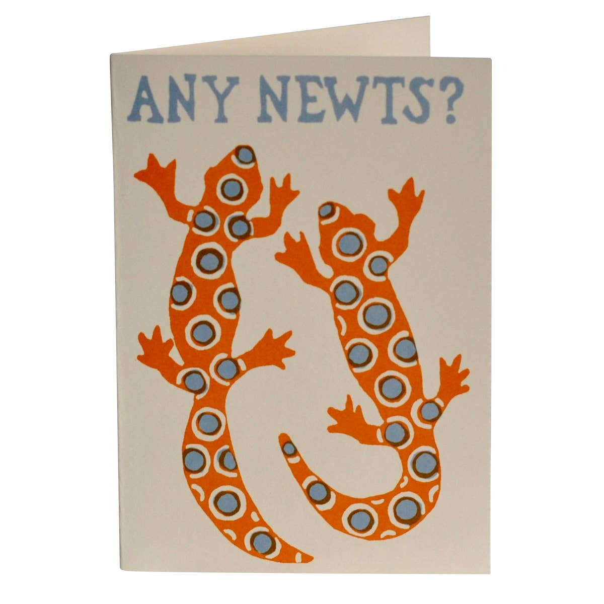 Any Newts Greeting Card - Joy