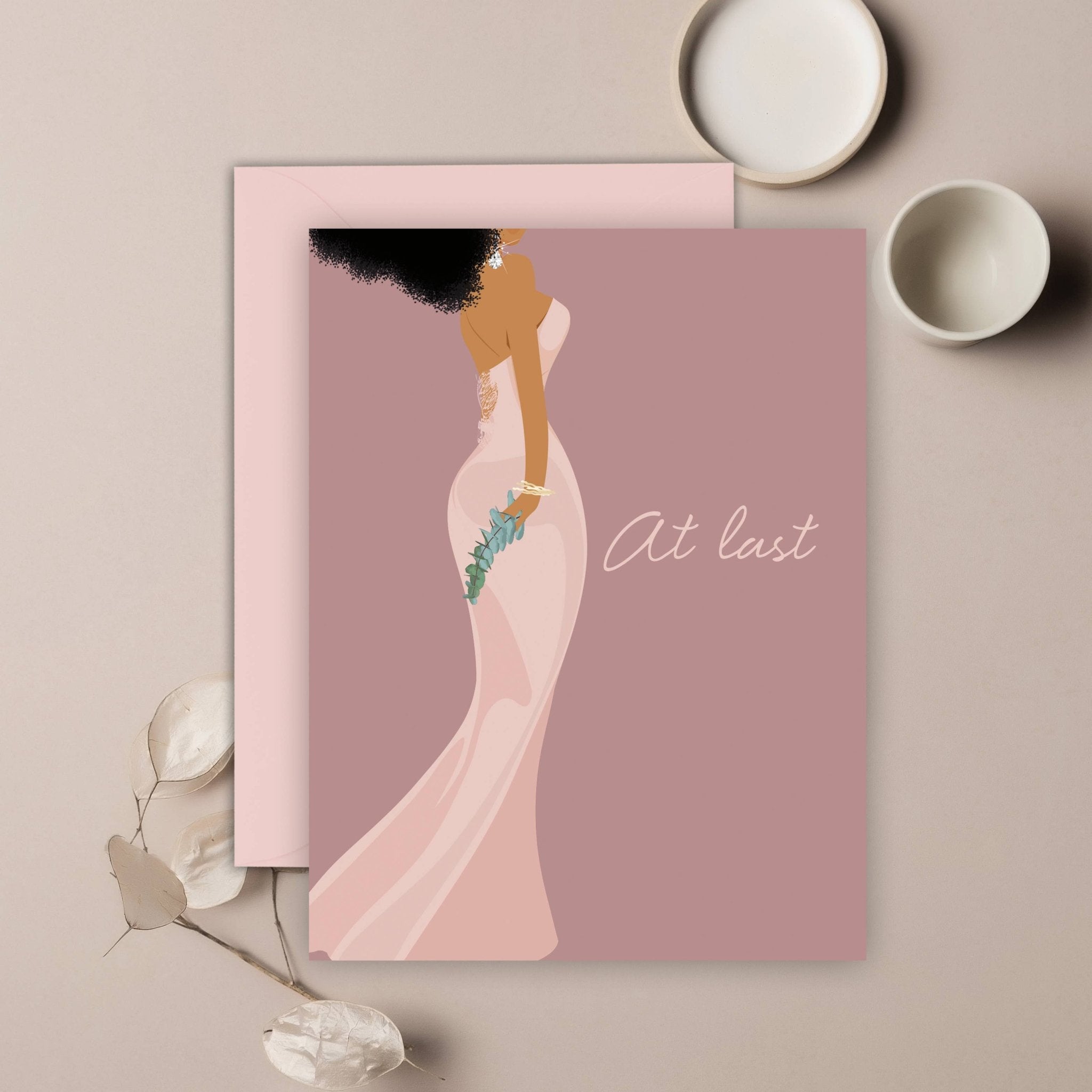At Last Wedding Card - Joy Gift Shoppe