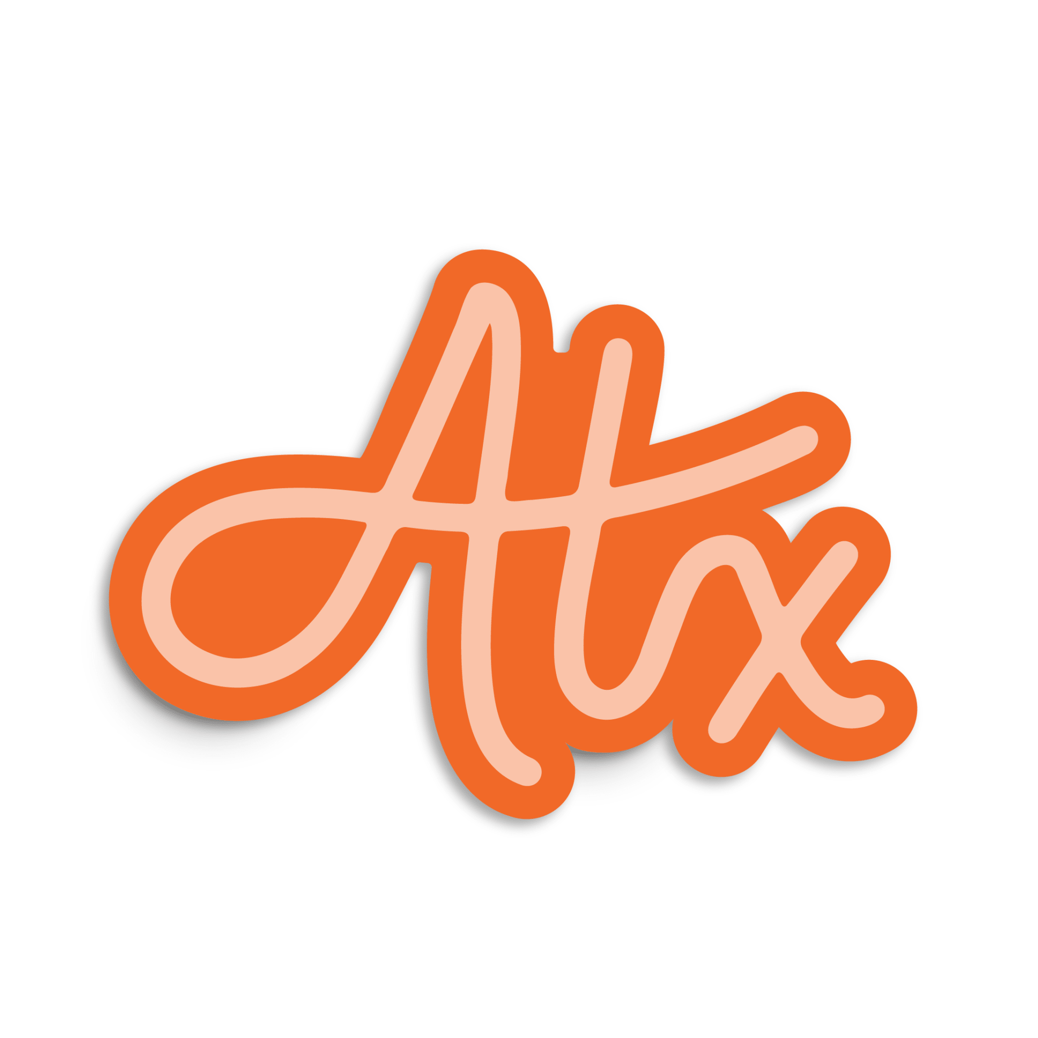 ATX Sticker Orange - Joy Gift Shoppe
